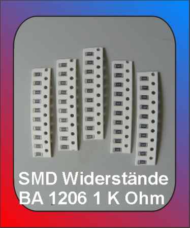 Widerstand 1 K Ohm SMD