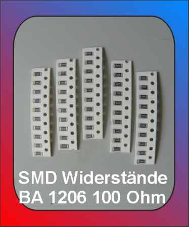 Widerstand 100 Ohm SMD