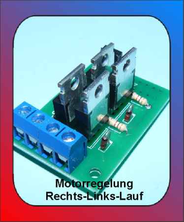 Motor Regler Drehrichtung Rechts-Links-Lauf