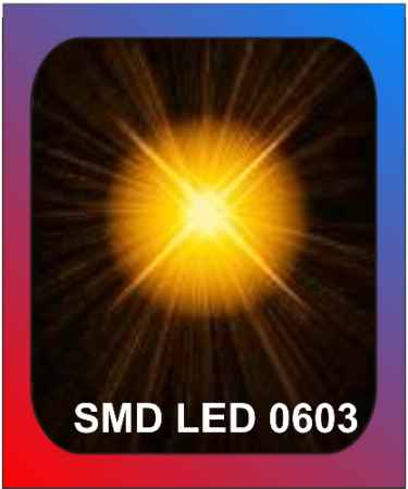 LED SMD 0603 yellow