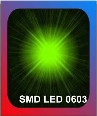 LED SMD 0603 green