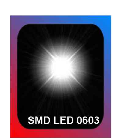 LED SMD 0603 white WD