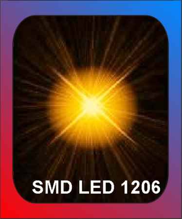 LED SMD 1206 yellow
