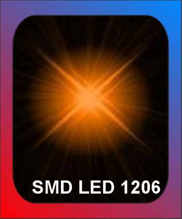 LED SMD 1206 orange