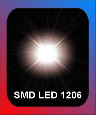 LED SMD 1206 warm-white