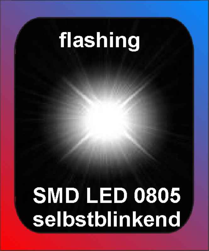 LED SMD 0805 warm-white blinkend