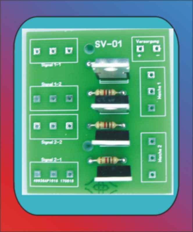 Signalverstärker Lötanschluß incl. Hall-Sensoren