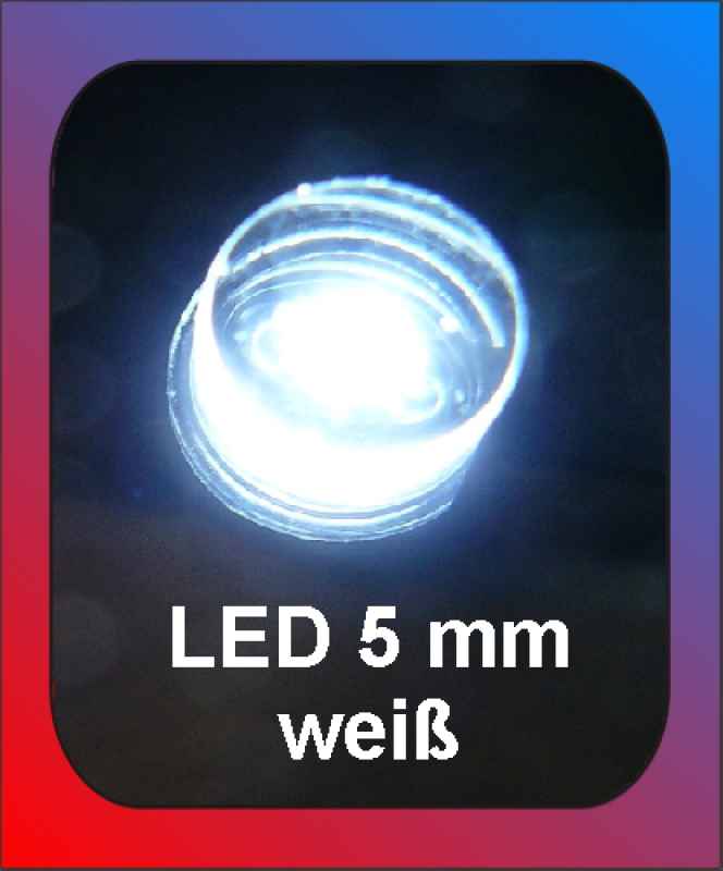 LED 5 mm weiß WB 1-2