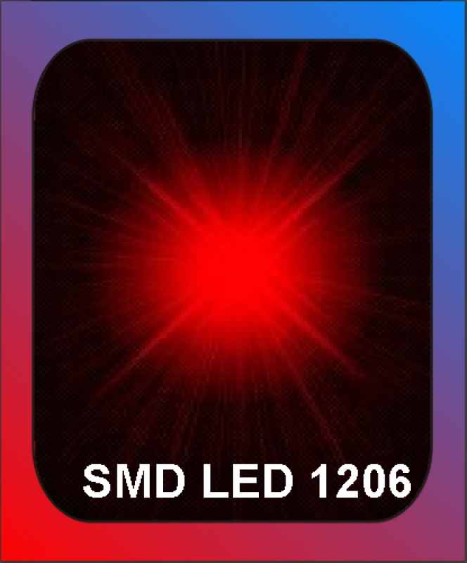 LED SMD 1206 red