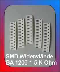 Widerstand 1,5 K Ohm SMD