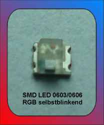 LED SMD 0606 RGB blinkend