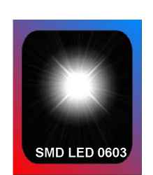 LED SMD 0603 white WD